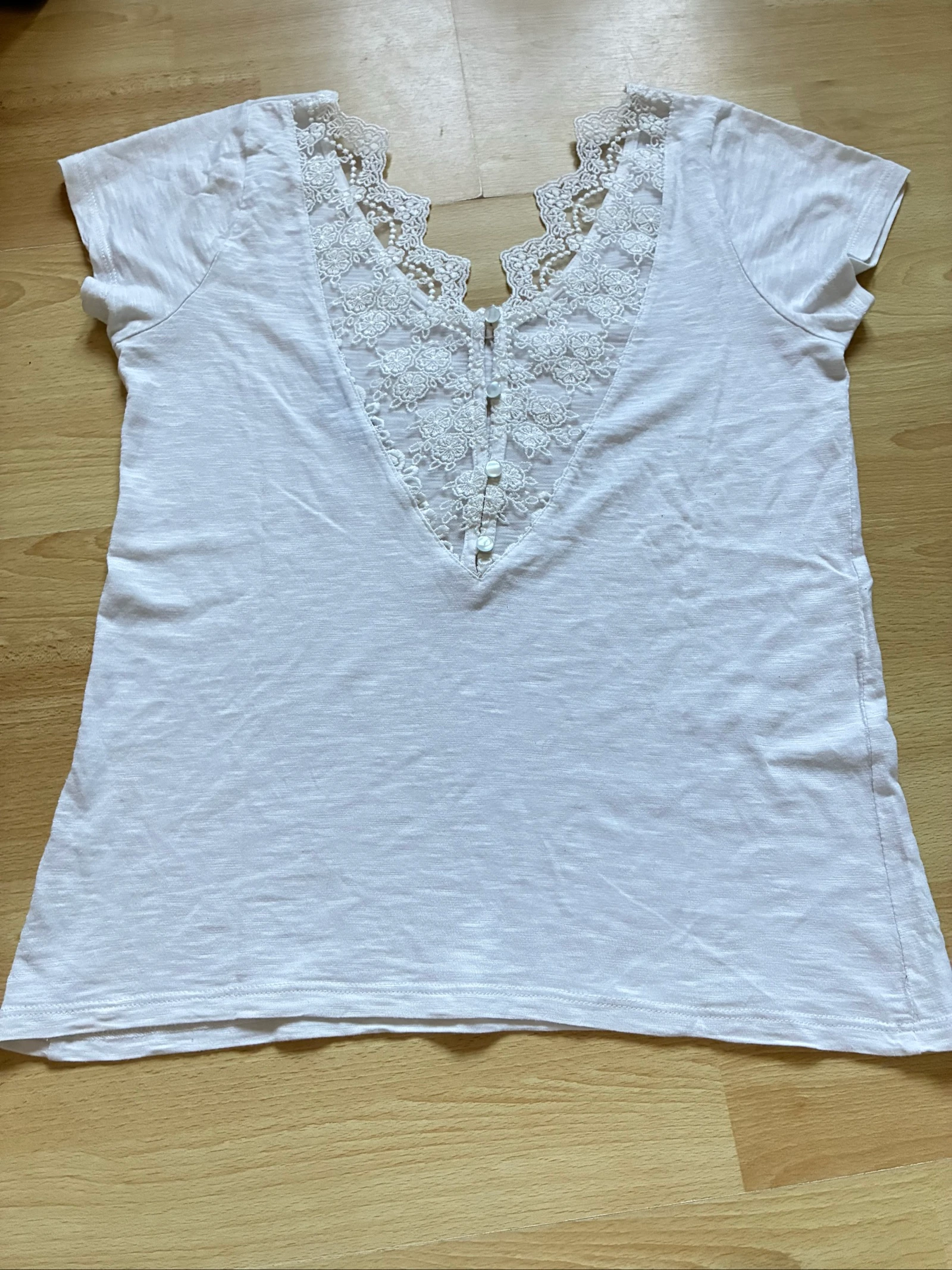 Camiseta com renda XS Bonobo – photo 4